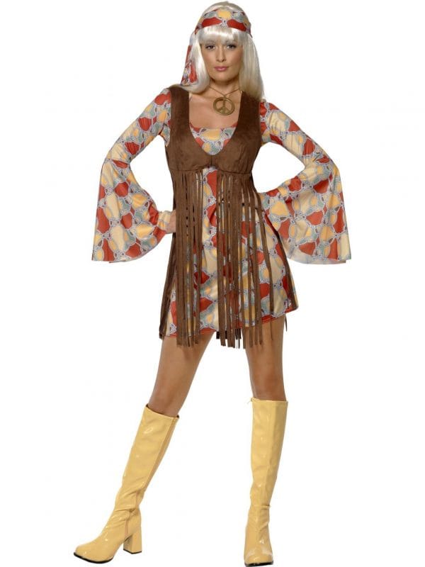 Hippie Costume Flower Power 60s 70s Go Go Retro Hippy Groovy Dress Woodstock - image 39435_0-600x800 on https://www.abracadabrafancydress.com.au