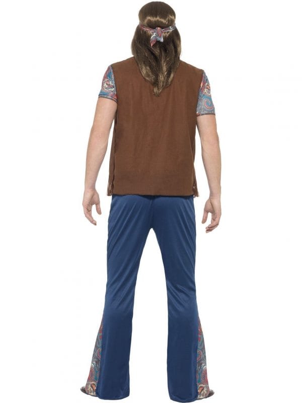 Orion Hippie Costume Mens Hippy Retro 60s 70s Disco Fancy Dress Woodstock Groovy - image 45517_2-600x800 on https://www.abracadabrafancydress.com.au