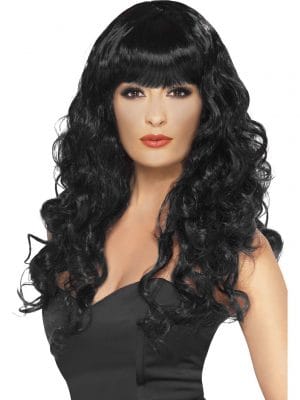Black Mullet Rock Diva Wig - image 42258_0-300x400 on https://www.abracadabrafancydress.com.au
