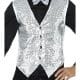 Gold Sequin Waistcoat Vest Dance 20s Mardi Gras Ringmaster Magician - image 42938-80x80 on https://www.abracadabrafancydress.com.au