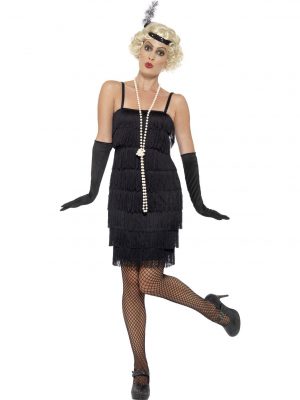 1920's Black Fringe Flapper Dress - image 45498_0-300x400 on https://www.abracadabrafancydress.com.au