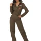Top Gun Costume Jumpsuit 1980s 80s Military Ladies Pilot Aviator - image on https://www.abracadabrafancydress.com.au