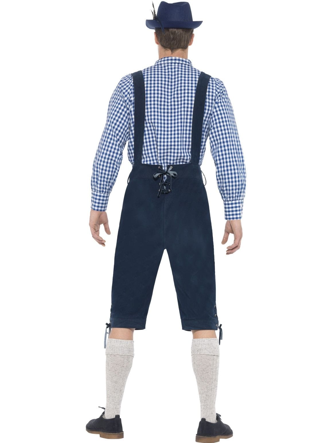 thumbnail image 2 of Deluxe Men's Lederhosen Oktoberfest Costume – Complete Bavarian German Beer Outfit 2 of 5