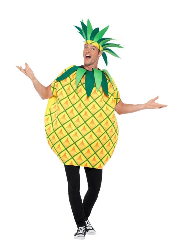 Pineapple Costume Fruit Farm Food Women's Men's Novelty Fancy Dress Up - image 47136-600x800 on https://www.abracadabrafancydress.com.au