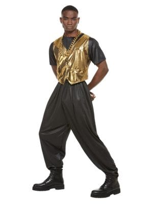 80's Black Fishnet Top Mesh Costume Cindi Lauper Madonna 80s Party Rocker - image 70006-300x400 on https://www.abracadabrafancydress.com.au