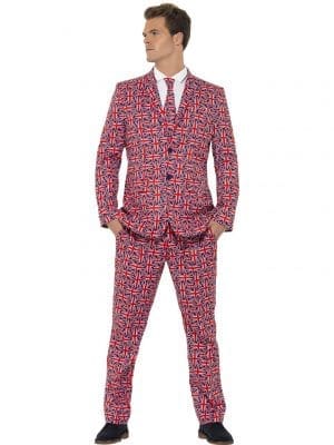 Sunset Flamingo Adult Male Stand Out Suit Summer Beach Tropical Costume Shorts - image 43520_0-300x400 on https://www.abracadabrafancydress.com.au