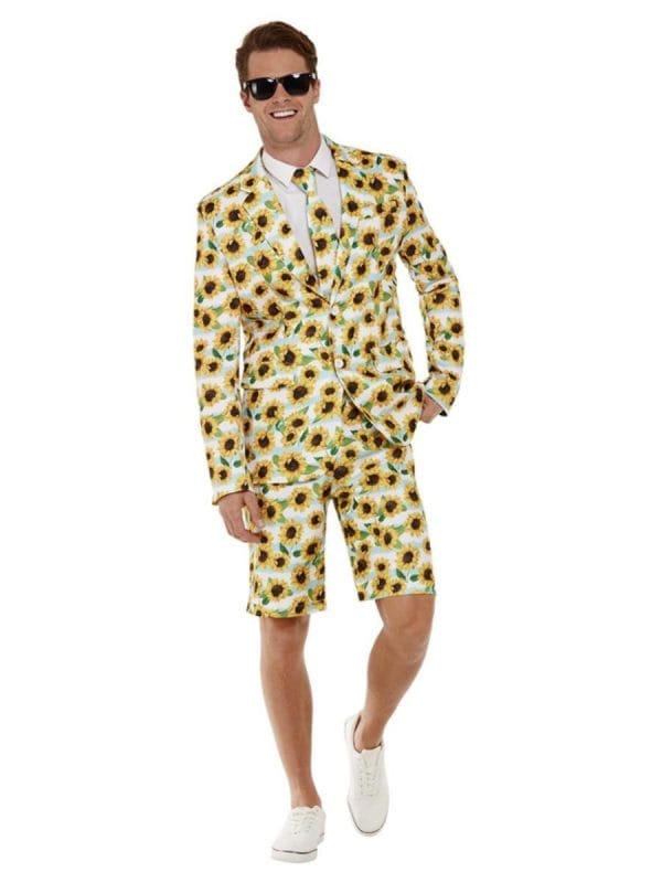 Ray of Sunshine Sunflower Stand Out Suit Summer Costume Shorts Garden Flower - image 70022_2-600x800 on https://www.abracadabrafancydress.com.au