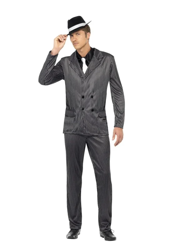 Gangster Costume Mafia Boss Capone Zoot Suit - image  on https://www.abracadabrafancydress.com.au