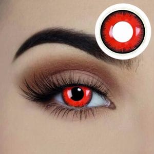 Starry Eyed Yearly Lenses - Shockwave Red and Black 1 Year Contact Lenses - image EYSE166-300x300 on https://www.abracadabrafancydress.com.au