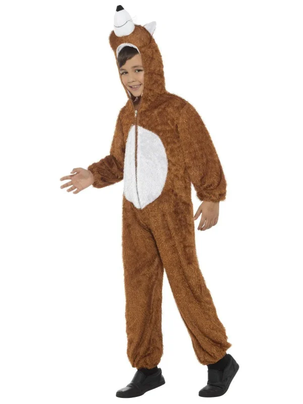 Fox Costume Child Animal Book Week Kids Fantastic Mr Fox Roald Dahl - image  on https://www.abracadabrafancydress.com.au