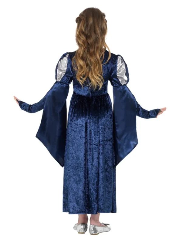 Juliet Renaissance Medieval Girls Maid Marian Child Book Week Costume Thrones - image  on https://www.abracadabrafancydress.com.au