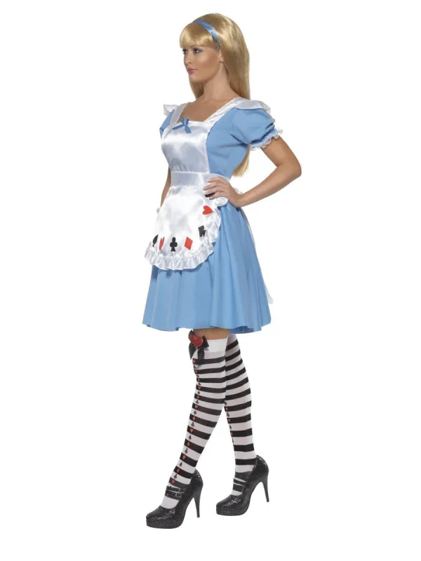 Alice in Wonderland Costume Adult Deck Of Cards Fairy Tale Tea Party Fairytale - image  on https://www.abracadabrafancydress.com.au