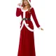 Christmas Tree Costume Tinsel Tunic & Hat Green Festive Novelty Funny - image  on https://www.abracadabrafancydress.com.au