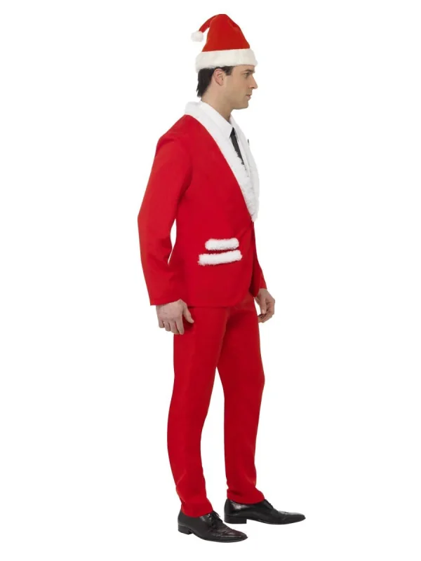 Santa Claus Cool Costume Suit Father Christmas Xmas Christmas - image  on https://www.abracadabrafancydress.com.au