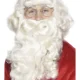 Santa Long Beard And Wig White Wizard Biblical Religious Father Christmas July Costume - image  on https://www.abracadabrafancydress.com.au