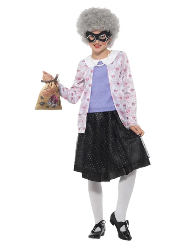 David Walliams Deluxe Girls Gangsta Granny Costume Book Week - image  on https://www.abracadabrafancydress.com.au