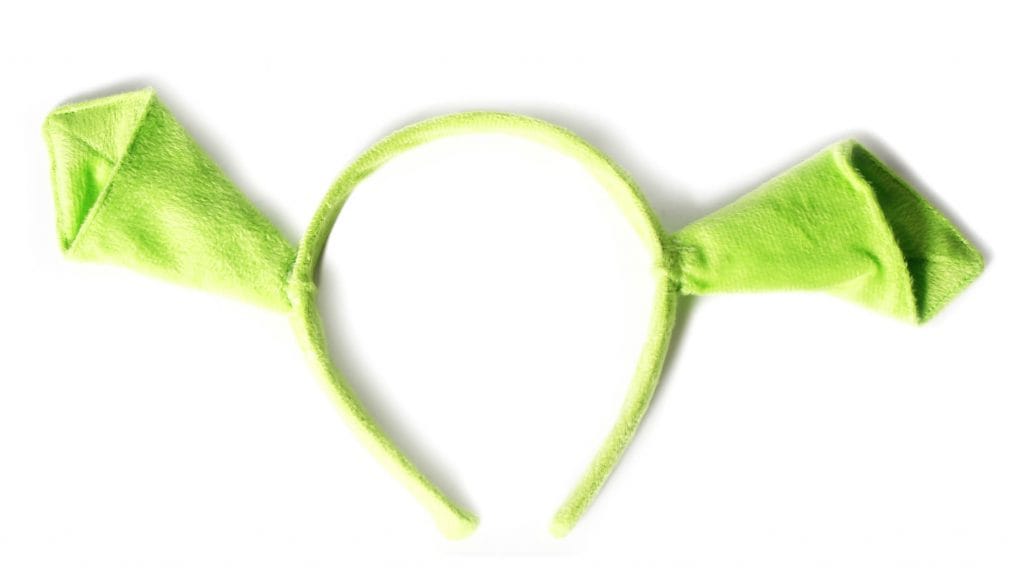 Shrek Fiona Ears Green Ogre Headband Fancy Dress Dreamworks Accessory – Abracadabra Fancy Dress