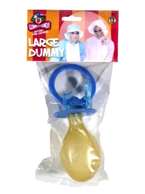 Dummy Blue Large Soother - image  on https://www.abracadabrafancydress.com.au