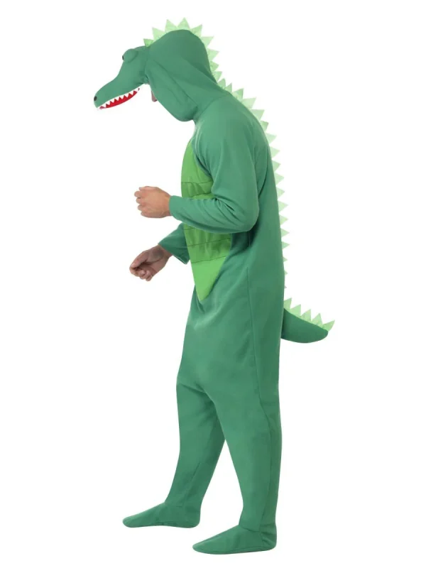 Crocodile Costume Animal Alligator Zoo Crocs Swamp Safari Jungle Book Week - image  on https://www.abracadabrafancydress.com.au