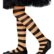 Child Girls Black and Purple Stripe Tights Age 6-12 - image  on https://www.abracadabrafancydress.com.au