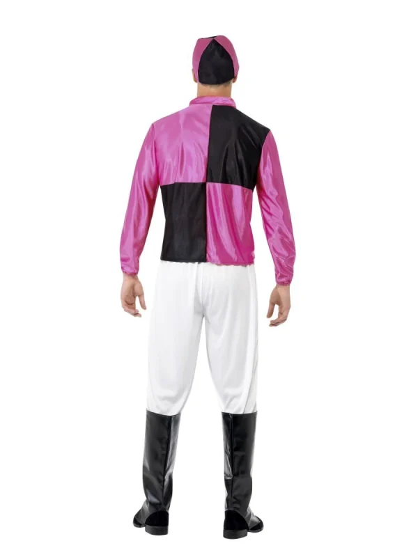 Jockey Horse Costume Racing Rider Sports Melbourne Cup Uniform - image  on https://www.abracadabrafancydress.com.au