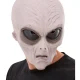 Black and Silver Face Eye Mask Fancy Dress Party Venetian Masquerade Ball - image  on https://www.abracadabrafancydress.com.au