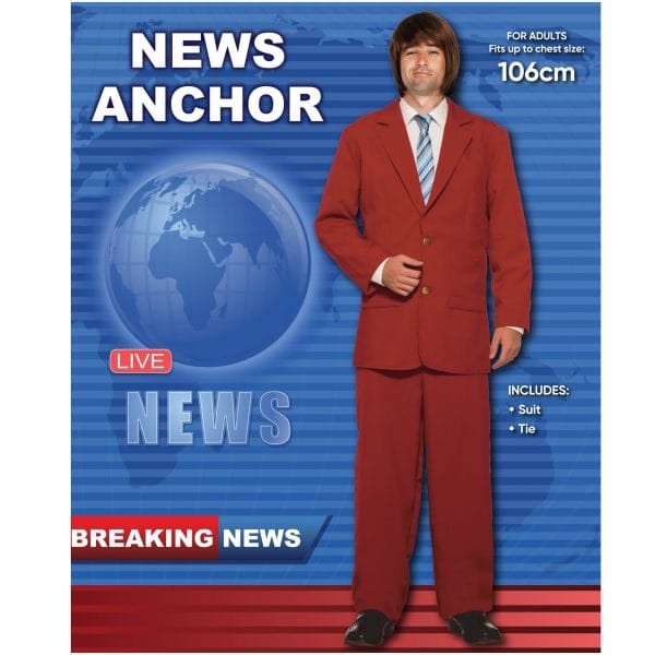 Anchorman Costume Ron Burgundy 70s Newsreader Comedy - image d21252_1-2-600x600 on https://www.abracadabrafancydress.com.au