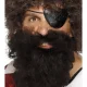Pirate Black Deluxe Beard - image  on https://www.abracadabrafancydress.com.au