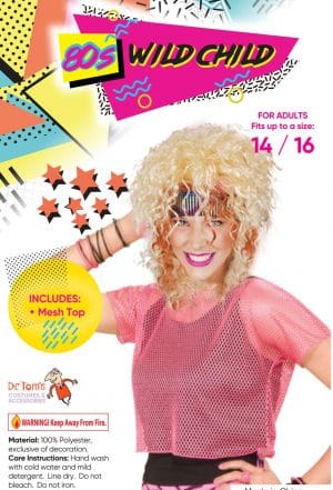 80's Black Fishnet Top Mesh Costume Cindi Lauper Madonna 80s Party Rocker - image d21037_2-1-300x441 on https://www.abracadabrafancydress.com.au