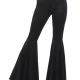 Wet Look Hold-Ups Black Thigh Highs - image  on https://www.abracadabrafancydress.com.au