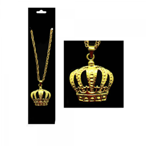 King Crown Gold Necklace Pimp Gangster Hip Hop Mr.T Rapper Costume Jewellery - image s-l1600-12-300x300 on https://www.abracadabrafancydress.com.au