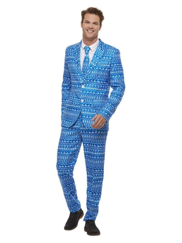 Christmas Stand Out Suit Wrapping Paper Fancy Dress Costume - image Wrapping-Paper-Suit-600x800 on https://www.abracadabrafancydress.com.au