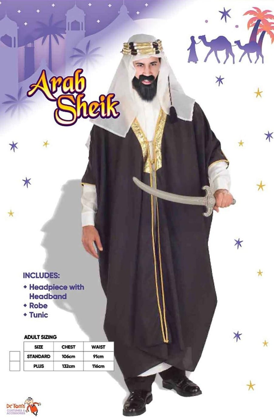 American Dream Adult Costume - image d21021_1 on https://www.abracadabrafancydress.com.au