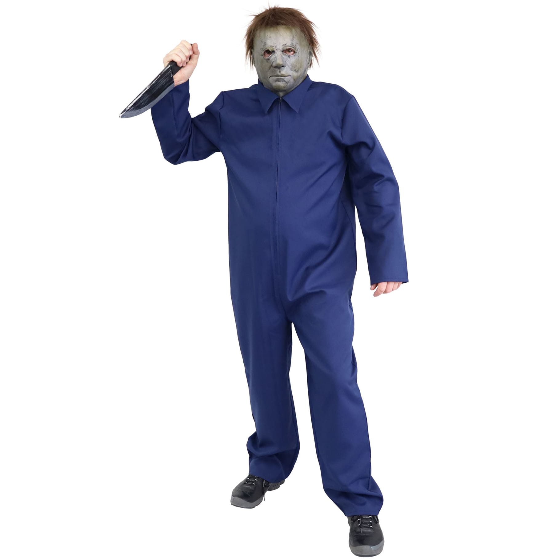 Michael Myers Jumpsuit Costume Mike Serial Killer Halloween Mens Horror