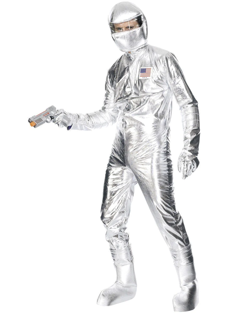 Astronaut Costume Spacesuit Spaceman NASA Space Cadet Neil Armstrong Career - image  on https://www.abracadabrafancydress.com.au