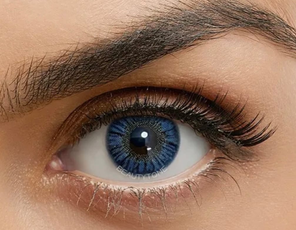 Azure Blue Intense 2 3 Month Contact Lenses - image IMG_0211 on https://www.abracadabrafancydress.com.au