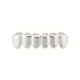 Gold Plated Grillz Gangster Teeth Big Daddy Pimp Fake Pimp Hip Hop Teeth Bottom Grills - image  on https://www.abracadabrafancydress.com.au