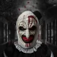 Terrifier 2 Art the Clown Mask Latex Scary Joker Full Head Fancy Dress Costume - image  on https://www.abracadabrafancydress.com.au