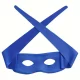 Red Superhero Eye Mask with Ties Zorro Ninja Turtle Party Masquerade Ball - image  on https://www.abracadabrafancydress.com.au