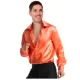Psychedelic Disco Shirt Shimmer 1960's 1970's Groovy Pimp Dress Up Costume 70s Retro - image  on https://www.abracadabrafancydress.com.au