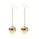 1920s Silver Great Gatsby Retro Earrings Faux Pearls Pendants Pierced Costume Jewellery - image  on https://www.abracadabrafancydress.com.au