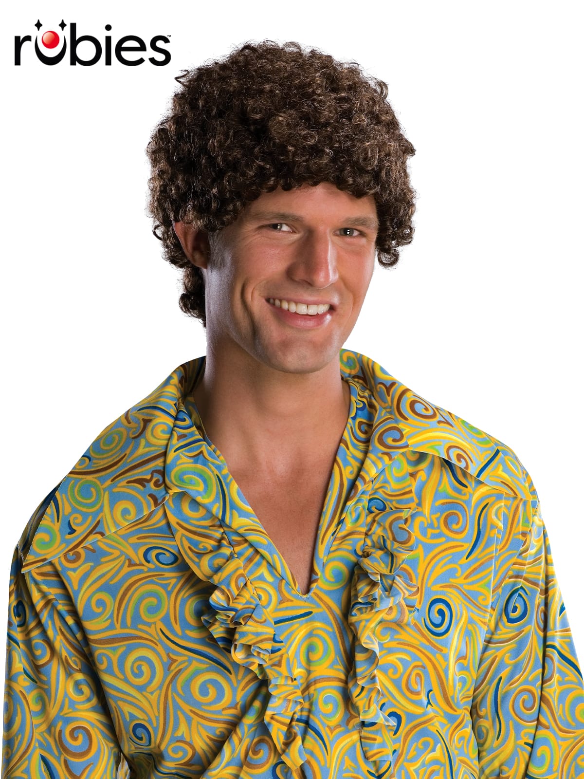50s Black Quiff King Wig - image 51873-3 on https://www.abracadabrafancydress.com.au