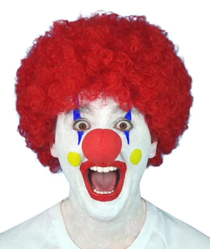 Clown Yellow Wig - image 118RE on https://www.abracadabrafancydress.com.au