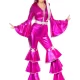 Retro 1970s Blue Dancing Dream Costume Ladies Fancy Dress Waterloo 70s Queen - image  on https://www.abracadabrafancydress.com.au