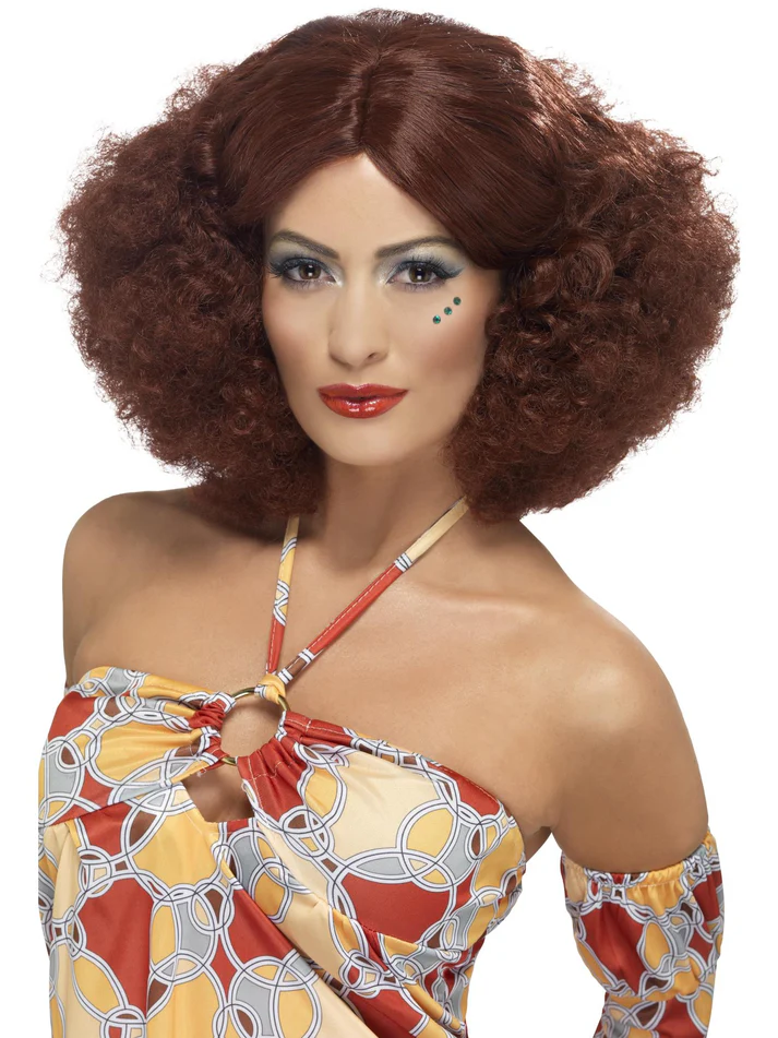 Auburn Glamour Ringlets Wig - image  on https://www.abracadabrafancydress.com.au