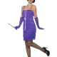 Black Fringe Flapper 1920s Roaring 20s Dress Gatsby Charleston Costume Fringing - image  on https://www.abracadabrafancydress.com.au