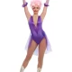 Womens Evil Madame Cruella De Ville Vil 101 Dalmations Fancy Dress Costume - image  on https://www.abracadabrafancydress.com.au