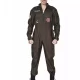 Top Gun Costume Jumpsuit 1980s Aviator Flight Pilot 4 Sizes Fighter Maverick - image  on https://www.abracadabrafancydress.com.au