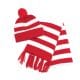 Red and White Striped Opaque Tights - image 12183-u-80x80 on https://www.abracadabrafancydress.com.au