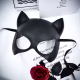 Cat Woman Synthetic Leather Mask Masquerade Party Batman Catwoman - image  on https://www.abracadabrafancydress.com.au